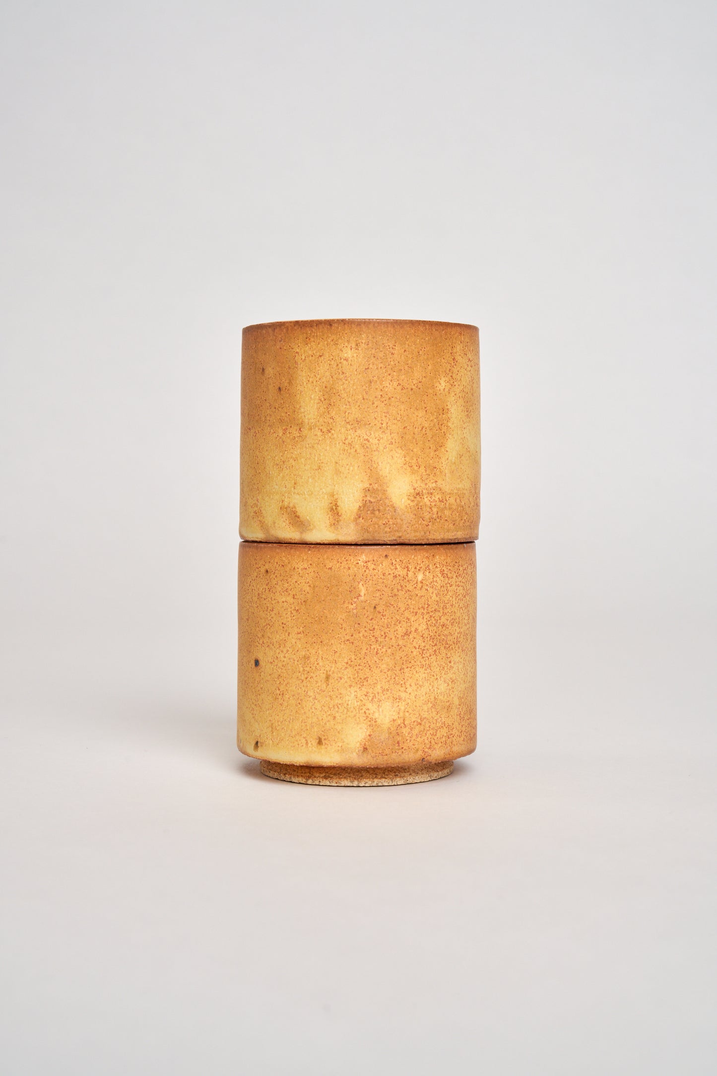 Set of Two Coffee Cups (Ancient Yellow)