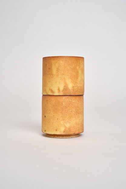 Set of Two Coffee Cups (Ancient Yellow)