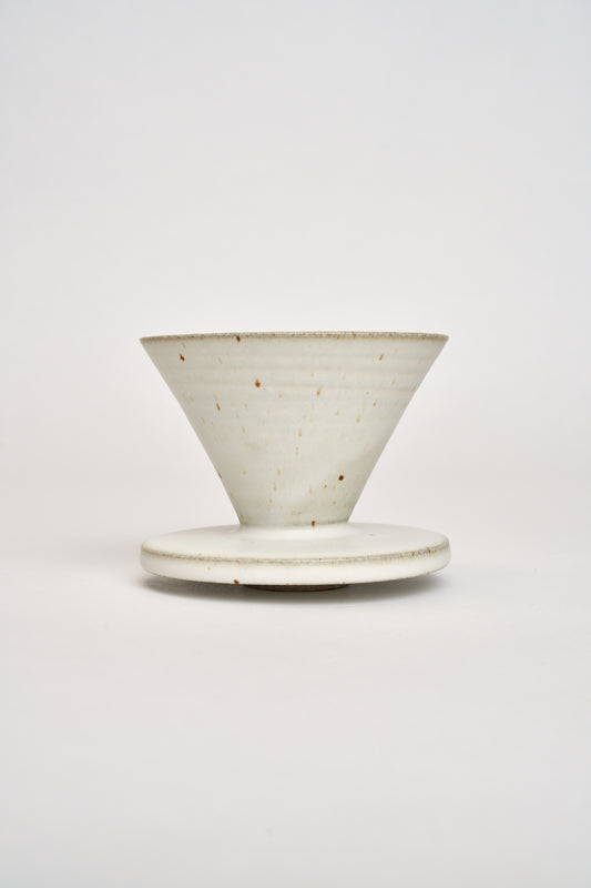 Pour Over Cone (Speckled White)